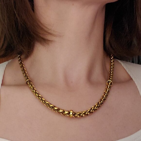 Ralph Lauren Golden Chain Necklace - Picture 9 of 9